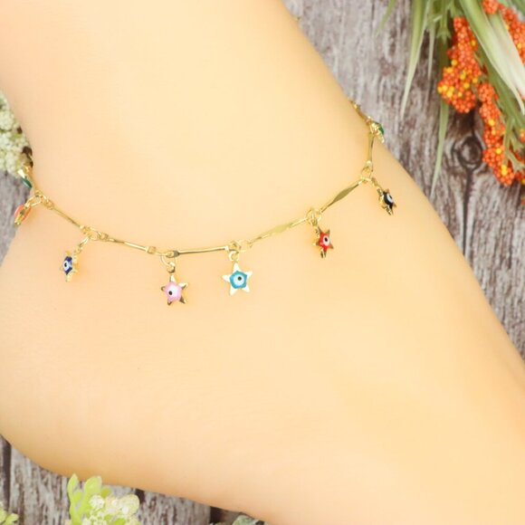 "Dainty Anklet for Women – Elegant Everyday Jewelry & Perfect Gift | MLCRC1682 - Picture 7 of 10